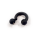Titan Internal Circular Barbell black matt 4,0x10x6/6 mm