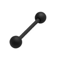 Titan Barbell black matt 1.6x10x4/4mm