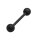 Titan Barbell black matt 1.6x10x4/4mm