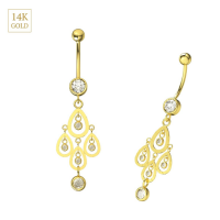 14K Gold Banane Orientalisch 116