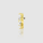 Titan mit 14K  Internal Aufsatz Krone w five stones