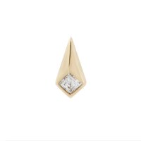 14K Gold TL Aufsatz Doppel-Route