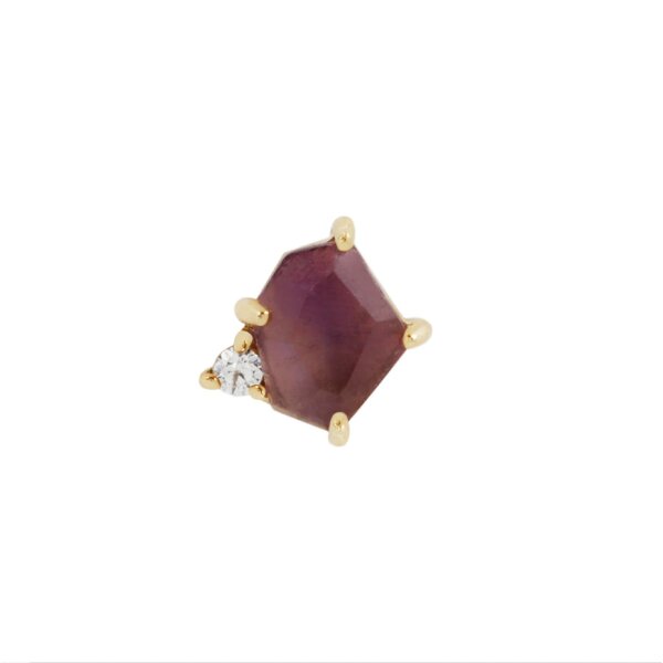 14K Gold TL Aufsatz Amethyst