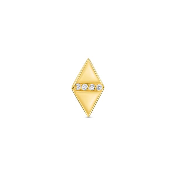 Titan mit 14K  TL Aufsatz Route w four stones