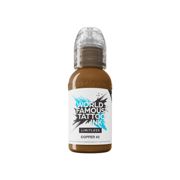 World Famous Limitless Tattoo Ink - Copper 2 30ml