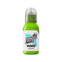 World Famous Limitless Tattoo Ink - Lime Zest 30ml