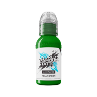 World Famous Limitless Tattoo Ink - Kelly Green 30ml