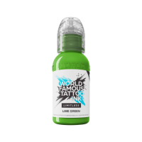 World Famous Limitless Tattoo Ink - Lime Green 30ml