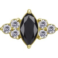 CoCr NF Push In Marquise w. Prem. Zirconia