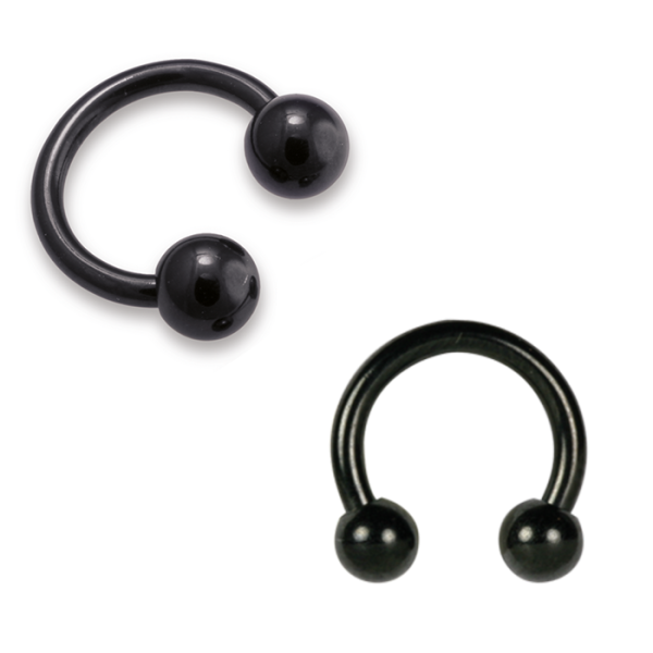 Circular Barbell with 2 balls 1.2x8x3/3