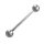 Barbell w 2 balls 2,4 x 10  mm