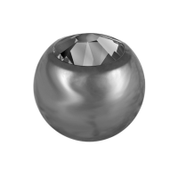 Titanium Jewelled Ball 1.6x5  mm