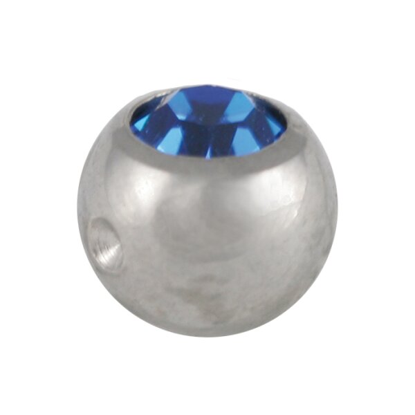 Jewelled Dimple Ball for Ring with 1 Ball