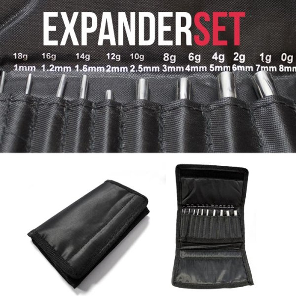 Insertion Pin Expander Set 1,0 - 8,0mm
