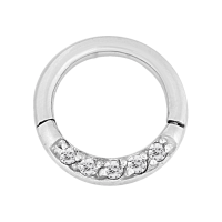 Jewelled Hinged Ring 1.2